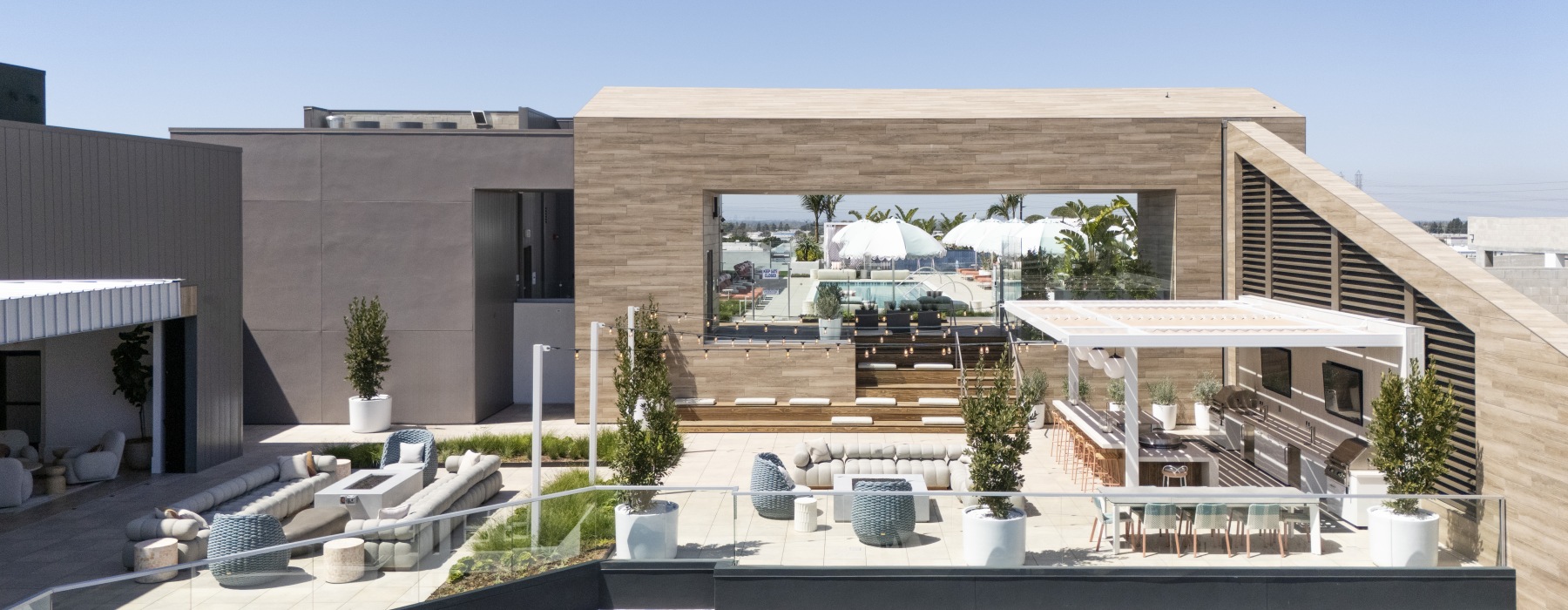 rooftop deck