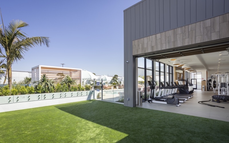 rooftop Fitness Center