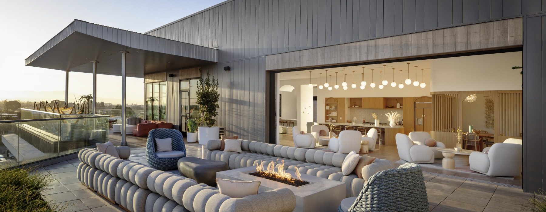 rooftop deck