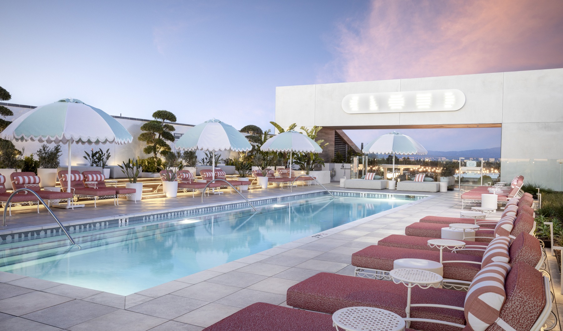 rooftop pool